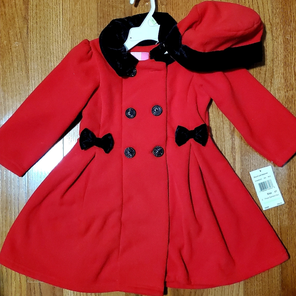 Kids Petty coat and matching hat
